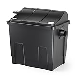 SunSun CBF-200A Bioteichfilter mit 1 Kammer-System für Koi Teich, 6.000 l/h inkl Filtermaterial Biofilter Bio Teichfilter Durchlauffilter Filteranlage