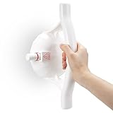 Zocipro Haltegriff Dusche Ohne Bohren, Haltegriff mit Saugnapf, Haltegriffe für Senioren Ohne Bohren, Duschgriff mit Vakuumsauger und Farbindikator, für Bad, Schwangere, Kinder, Senioren,Wannengriff