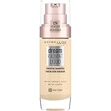 Maybelline New York Make Up, Dream Radiant Liquid Make-Up, Flüssige Foundation, Nr. 30 Sand, 30 ml