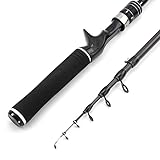 HASMI Angelrute Angelrute Ultra Light Teleskop Angelrute Spinning Rod Lure Gewicht 1-5g Kinder Anfänger fangen kleine Fischstange Spinnruten (Color : Casting Rod, Size : 180cm)