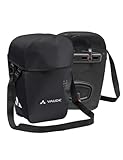 VAUDE Aqua Back Pro - Fahrradtasche - 2 Hinterradtaschen (2x24 Liter) in schwarz - wasserdicht, einfache Befestigung - Made in Germany