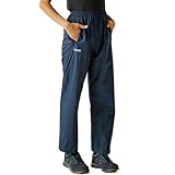 Regatta Damen Pack-it Leichte, Wasserdichte und Atmungsaktive Überziehhose, Blau (Midnight), 38-40 EU