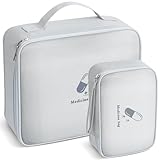 AiQInu Medikamententasche, 2 Stück Reiseapotheke Tasche...
