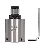 Rundes Gewindeschneidfutter aus Kohlenstoffstahl, 31 mm Außendurchmesser, hochpräzise Werkzeugmaschinen-Spannzange zum Gewindeschneiden, Bohren, Fräsen (Grobes Gewinde)