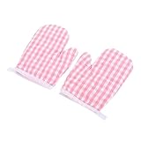 BESTonZON 2 Stück Mikrowellenhandschuhe Handtuch Für Haare Mini-Kamin Kinderspielzeug Silikonhalter Küchenmädchen Ofenhandschuhe Küchenzubehör Küchenhandschuhe Für Kinder Kinder