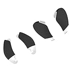 2 Paar Ersatz-Nasenpolster für Oakley Jawbone/Split Jacket/Racing Jacket Sonnenbrille - Weiß