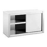 Royal Catering RCSSWC-100X45-S Edelstahl Hängeschrank 100 x...
