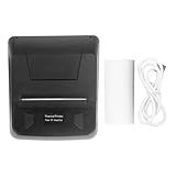Segrehy Hochgeschwindigkeitsthermischer Drucker Bluetooth USB Tragbarer Druckmaschine XP 7 8 10 Für Supermarkteinkaufszentrum