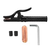 800 A Elektrodenhalter, robuste Backenhaltezange, Schweißmaschinenklemme, 6,3–10,0 mm Elektroden, 120 mm² Kabel für professionelle Schweißer