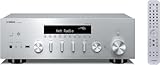 Yamaha R-N600A Network Receiver - Silber - modernste ToP-Art-Struktur und Pure Direct-Modus - MusicCast - Sabre ES9010K2M 384 kHz, 32-Bit-DAC