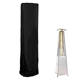 Wetterschutzhülle für Terrassenheizer: 210D Oxford Wasserdicht Heizstrahler Abdeckung Winddicht Heizungsabdeckung, für pyramidenförmigen freistehenden Terrassenheizstrahler - 221 x 61 x 53cm