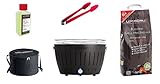 LotusGrill Starter-Set Classic 1x Grill Anthrazitgrau mit...