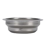 Generic 51 Mm Portafilter -Korb für EC680m ECP3420 - Poröses Design Edelstahlfilterkorb Umweltfreundliches Kaffeezubehör (einzelne Tasse)