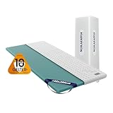 Schlaraffia Roll ’n’ Sleep GELTEX Topper: Atmungsaktiver Gel-Topper mit Gelschaum-Kern, Druckentlastend & Klimaregulierend, Waschbar und Allergikerfreundlich, Zertifizierte Qualität, 100x200 cm