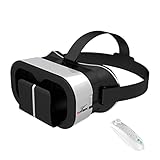 Handy-VR-Headset, Virtual Reality (VR) Headsets für Komfort und Passform, Telefon VR für Bildung, Reisen, 3D-Filme, skalierbare 3D-VR-Brille, Headsets für Virtual-Reality-Handys