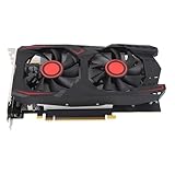 Elprico 6 GB Gaming -Grafikkarte, PCIe 2.0,6 GB GDDR5 -Speicher, 192 -Bit -Doppel -Fan, Unterstützt DVI VGA HD Multimedia Interface Gaming -Grafikkarte für Gaming -PC