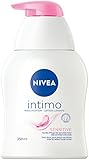 NIVEA Intimo Waschlotion Sensitive (250 ml), Intim Waschgel...