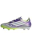 adidas Unisex F50 League Firm Ground Football Boots, Purple Rush/Cloud White/Lucid Lemon, 43 1/3 EU