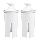 ZONTTR 2PCS Wasserfilter- für Wasserfilter 35557, 35516, 060258359916, 987554, OB03, 35503, 42432 Weiß