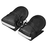 Lenkerstulpen Für Motorräder – Winddichte Handschuhüberzüge, Isolierte Fäustlinge | Lenker-Sonnenstulpen, Reithandschuhe | ATV-Stulpen Aus Oxford-Stoff | Warmes Reitzubehör Für Den Winter, Handschutza