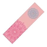 30 * 100 Cm Bedrucktes Yoga-Handtuch, Tragbares, Doppellagiges, Rutschfestes, Schützendes Yoga-Trainingstuch, Schnelltrocknendes Pilates-Handtuch(J)