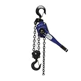 SRKATI Hebezug 0,75 T 1 T 1,5 m Handbetriebener Kettenzug Haushaltskettenblock Handbetriebener Kettenzug Handgespanntes Drahtseilgerät Seilwinde Elektrisch(0.75T)