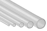 sarian Silikonschlauch Meterware Industriequalität -60°C bis 200°C Schlauch transluzent Innendurchmesser x Außendurchmesser,viele Größen, 1 Stück = 1 Meter