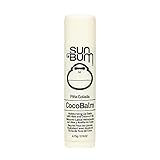 Sun Bum Coco Balm Lippenbalsam, feuchtigkeitsspendende und silikonfreie Formel, hergestellt mit Aloe Vera und Kokosöl, Piña Colada, 4,25 g