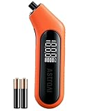AstroAI Reifendruckprüfer Digitaler luftdruckprüfer 300 PSI Große Display mit Taschenlampe,ANSI 2A Hochpräzision, Schraderventilen kompatibel, 4 Einheiten, Presta-Ventiladapter inklusive, AAA-Batterie