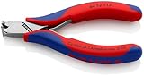 Knipex Elektronik-Vornschneider mit Mehrkomponenten-Hüllen 115 mm 64 12 115
