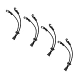 WOFASHPURET 4 Stück Einstellbare Maskenverlängerungs Lanyards für Ohrentlastung Maskenhalter mit Clips für Anpassungsfähigkeit