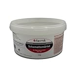 Fermit Schamottmörtel 3 kg feuerfest Schamott Mörtel 1600°C Kleber Feuerraum