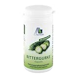 Avitale Bittergurke Kapseln mit standardisiertem Frucht-Extrakt der Bittergurke (Momordica Charantia) u. Vitamin B6 für einen normalen Homocysteinspiegel, 60 Kapseln