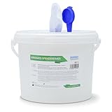 ARNOMED Trockene Desinfektionstücher mit Spendereimer, 140...