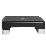 Aerobic Stepper Höhenverstellbarer Fitness-Stepper Mit Rutschfester Oberfläche Und Stabiler Basis Für Cardio Aerobic Training Zuhause Im Gym Zur Gelenkschonenden Übungsdurchführung