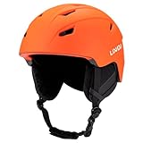 Helm, Leichter Skihelm mit 14 Lüftungsöffnungen, verstellbar, stoßfest, komfortabel - atmungsaktiv, mit Goggle - Halterung, ideal für Wintersport und Skifahrer (M)