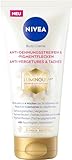 NIVEA LUMINOUS630® Body Creme Anti-Dehnungsstreifen & -Pigmentflecken, Bodylotion gleicht Unterschiede im Hautton aus, leichte Textur und spendet 48h Feuchtigkeit (200 ml)