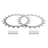 Autilyshop Rasenmäher-Räder, rutschfeste Nägel, Edelstahl, einfache Installation, entworfen für Ecovacs Ziegenrobotermähen verbessert die Traktion auf verschiedenen Geländen, verbessert Leistung und