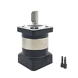 10:1 Planetengetriebe Untersetzungsgetriebe Hochpräzise 4000 U/min Geschwindigkeit Spiel 7 arcmin für 14mm/11mm Welle 60mm Servomotor für CNC-Router und Tischdrehmaschinen