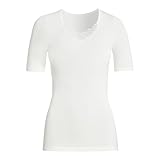 Susa Damen Angora Spenzer S8010820 Thermounterwäsche - Oberteil, Weiß (Wollweiß 122), XXL EU