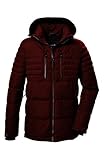 G.I.G.A. DX Herren Steppjacke/Funktionsjacke mit abzippbarer Kapuze GW 28 MN QLTD JCKT, dunkel feuerrot, 4XL, 41871-000