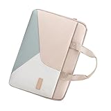 SHINEOFI Laptop Tote für Damen Herren Elegante Leichte Computertasche für Geschäftsreisen Freizeit mit Einstellbaren Schultergurten Doppeltem Reißverschluss