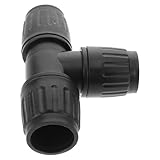 DECHOUS Wäscheständer 3 Wege Verbinder aus Robustem Kunststoff Universeller Kleiderständerverbinder Kompakter Kleiderbügeladapter für Wäscheleinen