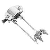 Beaupretty Knuspriger Stock Skistöcke Ersatzgriff für Gehstöcke Zuckerrohr-Eisaufsätze rutschfest auf Schneewanderstöcke Winterwerkzeug Schneegriffe Rostfreier Stahl Silber