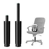 Mastery Mart Gasdruckfeder für Bürostühle, Länge 251mm - 346mm Gasdruckfeder, Gasdruckdämpfer Belastbar bis 450 kg, Bürostuhl Ersatzteile, TÜV, Klasse 4, Universelle Passform (Schwarz, Nicht für 1KEA)