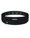 WATERFLY Laufgürtel für Handy Lauftasche Jogging: Handytasche Joggen Herren Damen Gürteltasche zum Laufen Fitness Sport Running Belt Laufgurt Passend für Smartphones Verschiedener Modelle und Größen
