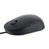 Dell Laser Wired Mouse - MS3220 Black, MS3220-BLK (Black)