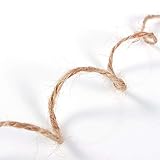 SIXRUN 8 M Natürliches Juteschnur-Hanfseil für DIY-Basteldekoration – Kraftpapierkarten und Foto-DIY – Vintage-Stil, Praktisches -Zubehör – Hanfmaterial