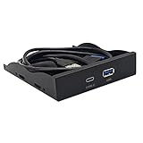 Itkcozcg High-Speed-USB3.0+TypeC-Diskettenlaufwerk-Panel, schnelle Dateiübertragung und Sicherung auf und Installation mehrerer Plattformen