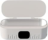 Ultraschallreiniger, Smart Touch Control, 4 Timer-Einstellungen, 47Khz Hochfrequenz, 360° Rundum-Reinigung für Brillen